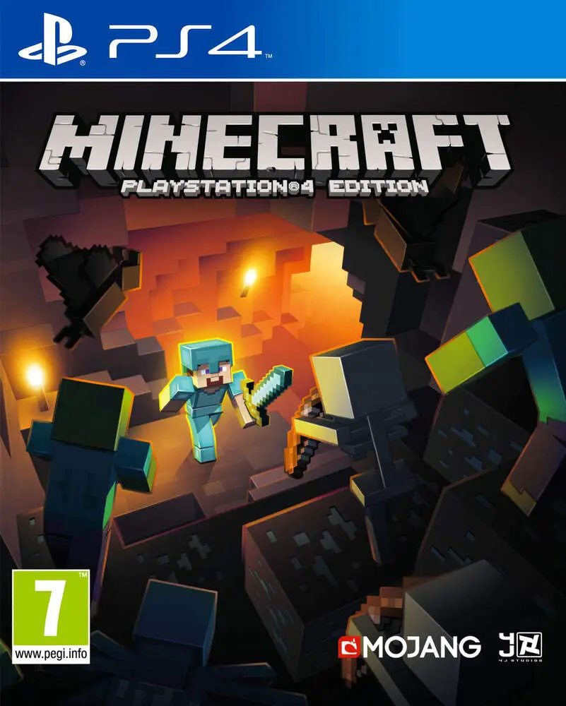 How much does Minecraft weigh on PS4?